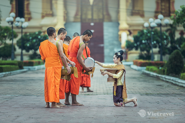 Lào : Viêng Chăn - Cô đô Luang Prabang - Văng Viêng
