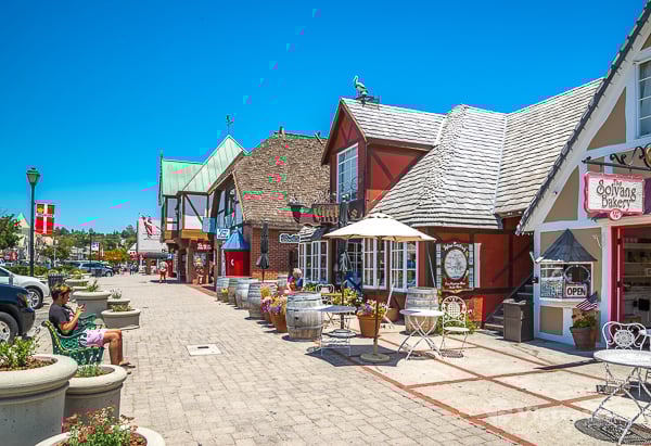 LOS ANGELES – SOLVANG - SAN JOSE 	