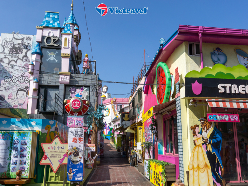 Seoul - Làng Eunpyeong Hanok - Tàu điện Wolmi Sea Train