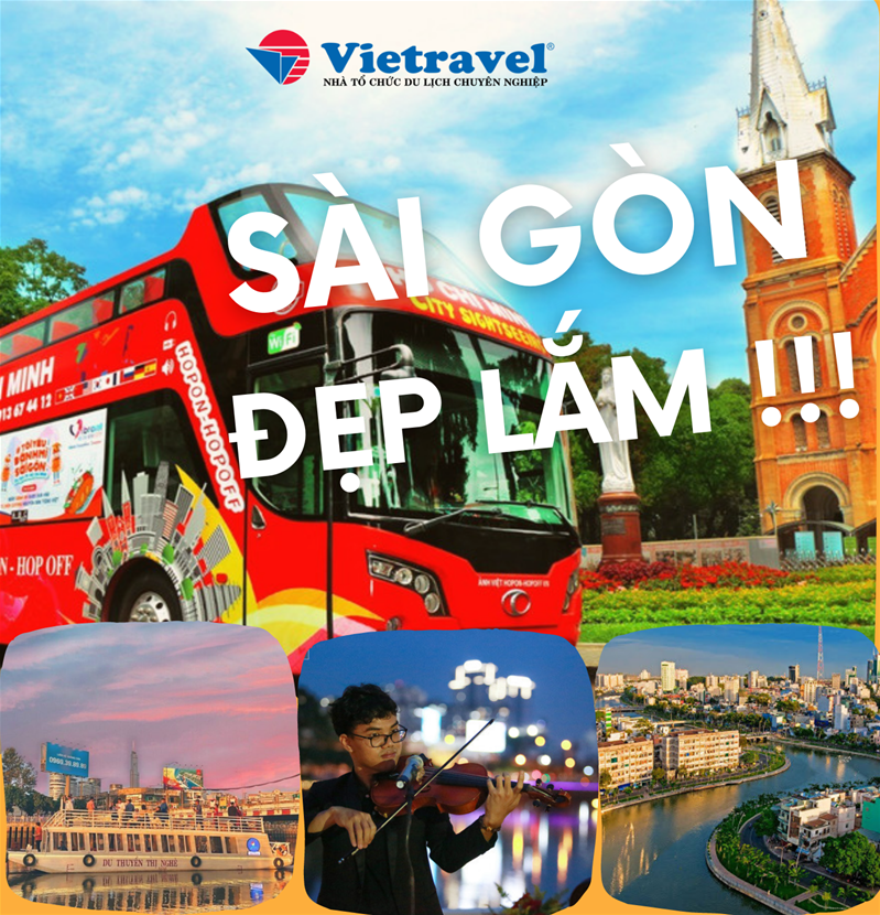 Sài Gòn đẹp lắm! Trải nghiệm xe buýt hai tầng - Xuôi dòng Bình Trị Giang - 26 Tết