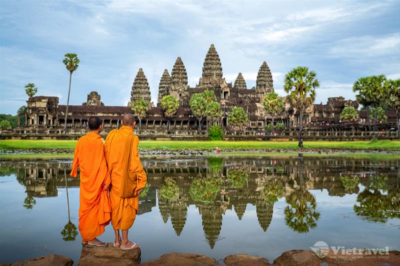 Campuchia: Siem Reap - Phnom Penh (Khách sạn 3*) | Lễ Té nước