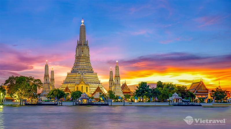 Thái Lan: Bangkok - Pattaya (Khách sạn 4 &5 * -  Hành hương viếng 10 cảnh chùa tại Thái Lan