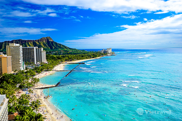 Hoa Kỳ: Hawaii - Honolulu Thiên đường nhiệt đới 6N5D