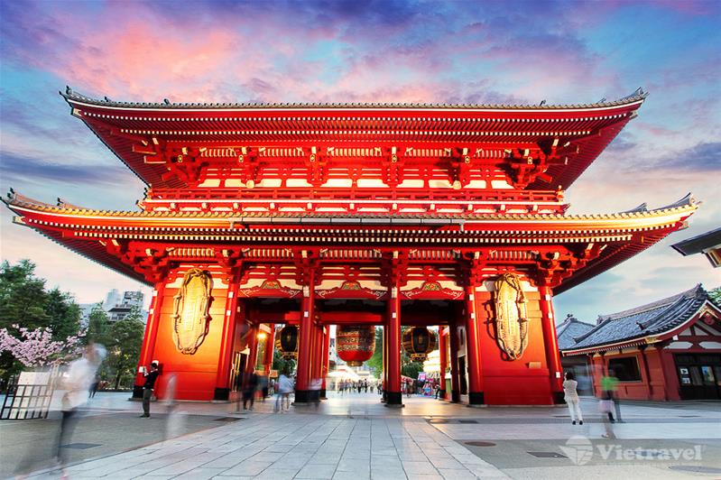Nhật Bản: Tokyo- Núi Phú Sĩ- Free Shopping Tour- Bay Vietnam Airlines Mùa lá vàng lá đỏ SKM FES 2023