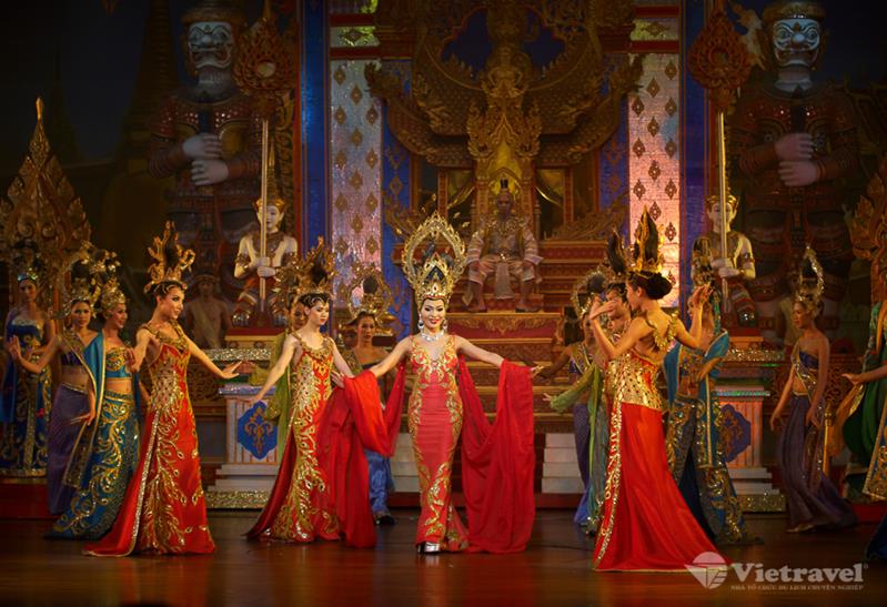 Thái Lan: Pattaya - Bangkok (Vườn lan Nong Nooch, tặng Show Colosseum và Buffet tại BaiYoke Sky) 